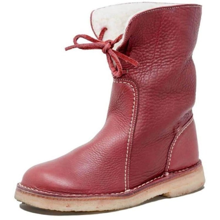 Primadon Damenstiefel Rot / 2 Clara | Elegante Knöchelstiefel für Damen Winter