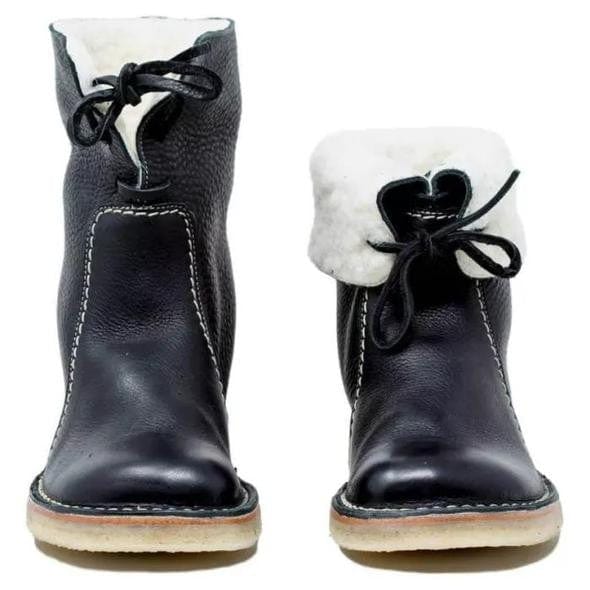 Primadon Damenstiefel Schwarz / 2 Clara | Elegante Knöchelstiefel für Damen Winter