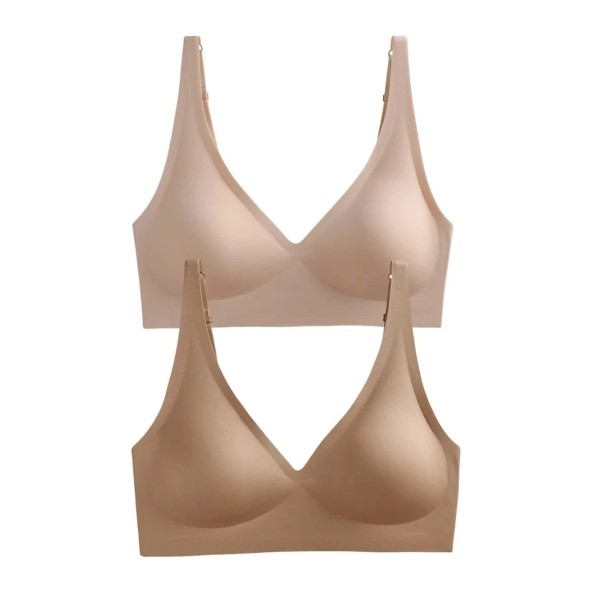 Primadon Damenunterwäsche Beige-Hellkhaki / 70A-C Nina | elegantes Pushup-Set für Damen weich