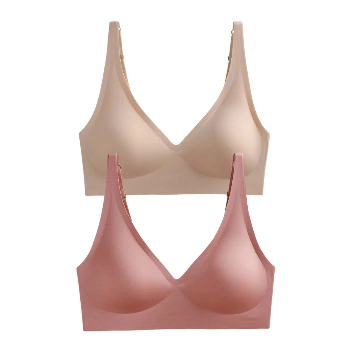 Primadon Damenunterwäsche Beige-Pink / 70A-C Nina | elegantes Pushup-Set für Damen weich