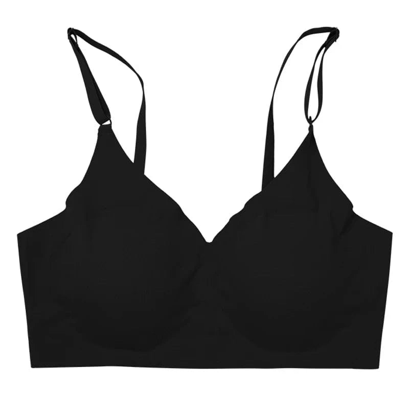 Primadon Damenunterwäsche Schwarz / 70B–75C Sienna | nahtloser Push-Up BH für Damen atmungsaktiv