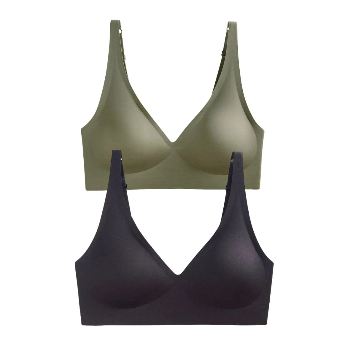Primadon Damenunterwäsche Schwarz-Grün / 70A-C Nina | elegantes Pushup-Set für Damen weich