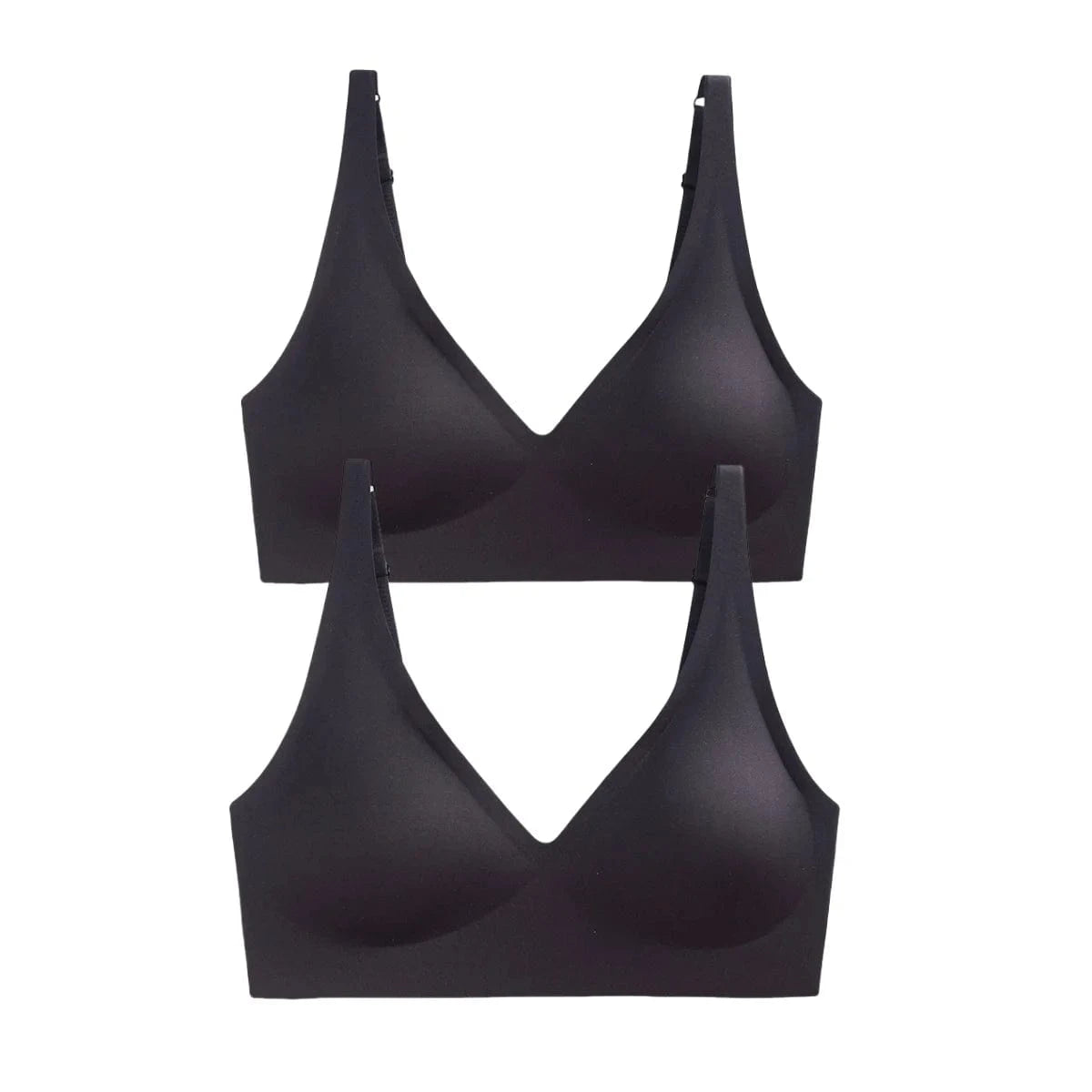 Primadon Damenunterwäsche Schwarz-Schwarz / 70A-C Nina | elegantes Pushup-Set für Damen weich