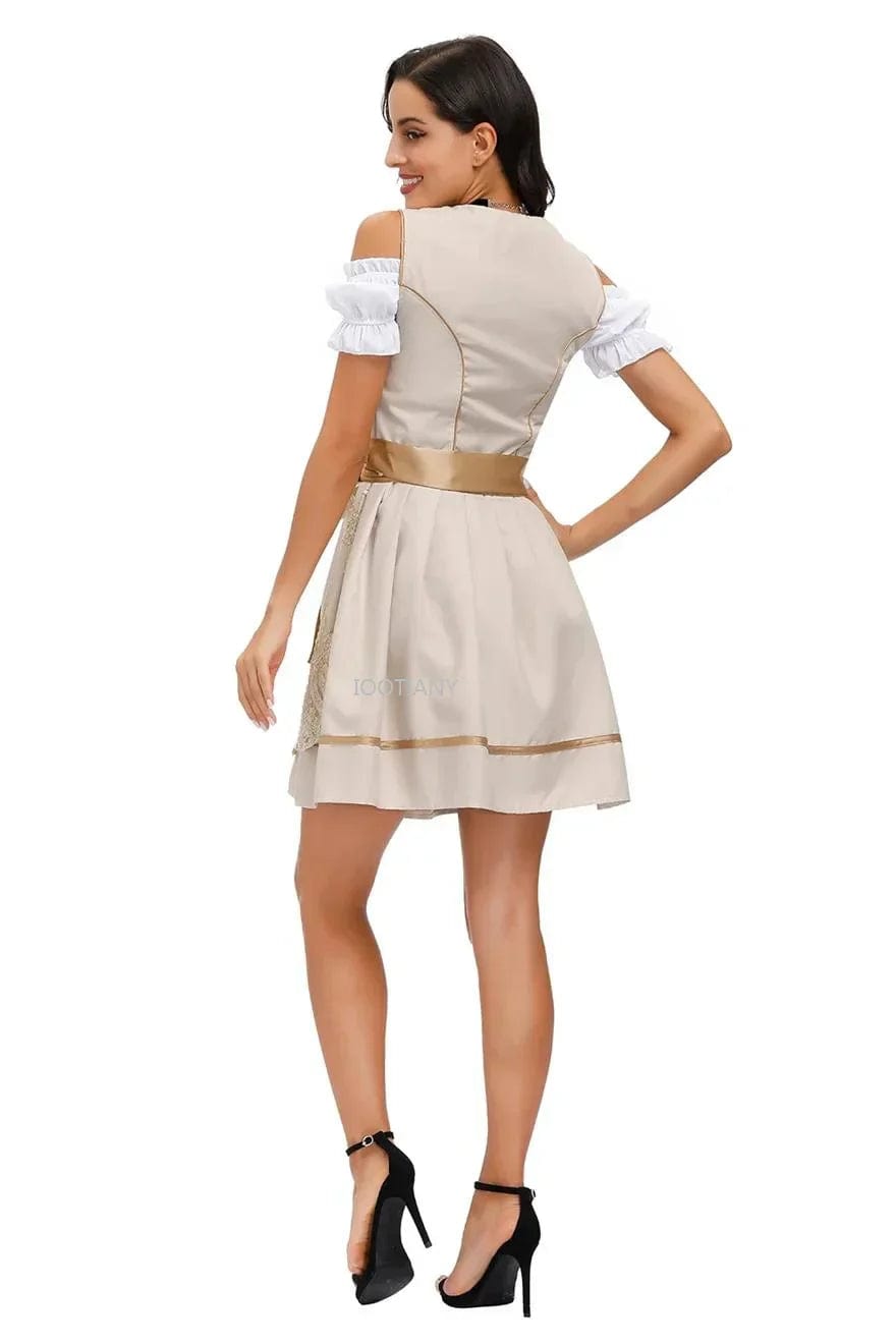 Primadon Dirndl Anna | Elegantes Dirndl Kleid für Damen Oktoberfest