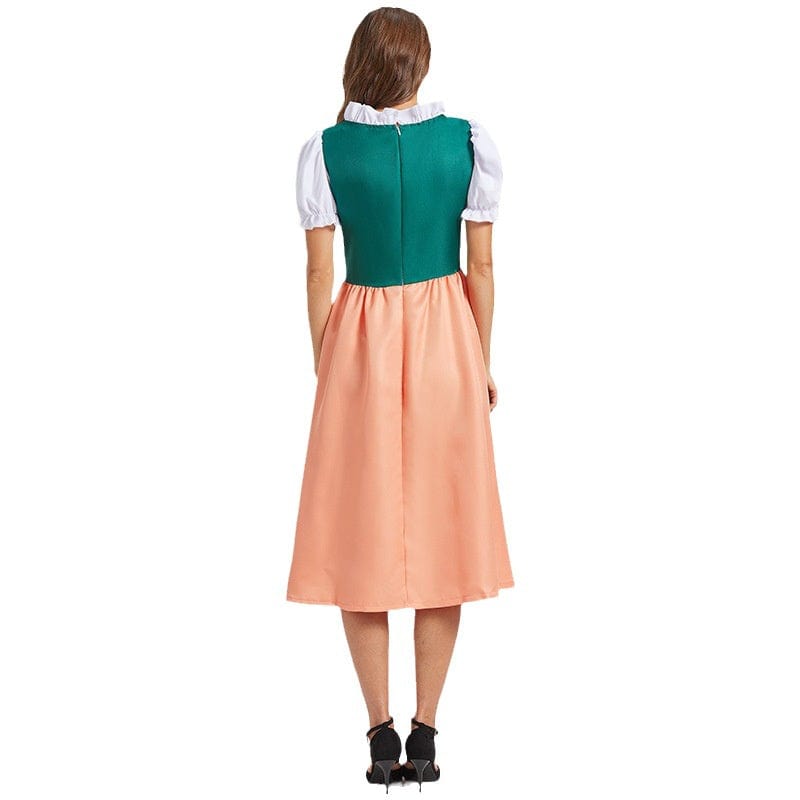 Primadon Dirndl Greta | Elegantes Midi-Dirndl für Damen Herbst