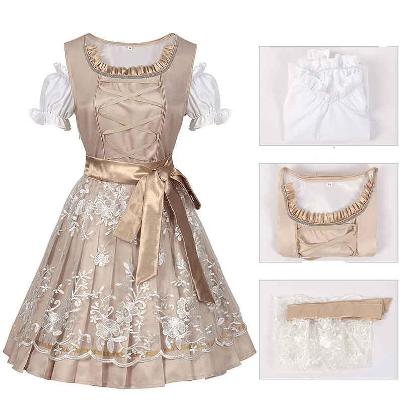Primadon Festliche Kleider Anna | Elegantes Trachtenkleid für Damen Oktoberfest
