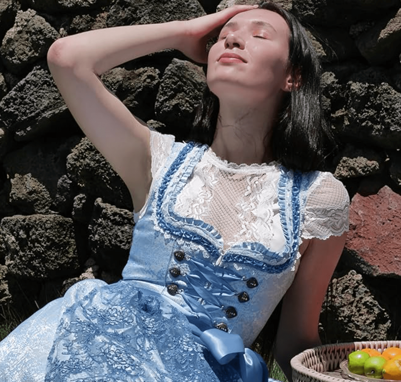 Primadon Festliche Kleider Theresa | Elegantes Dirndl für Damen Oktoberfest
