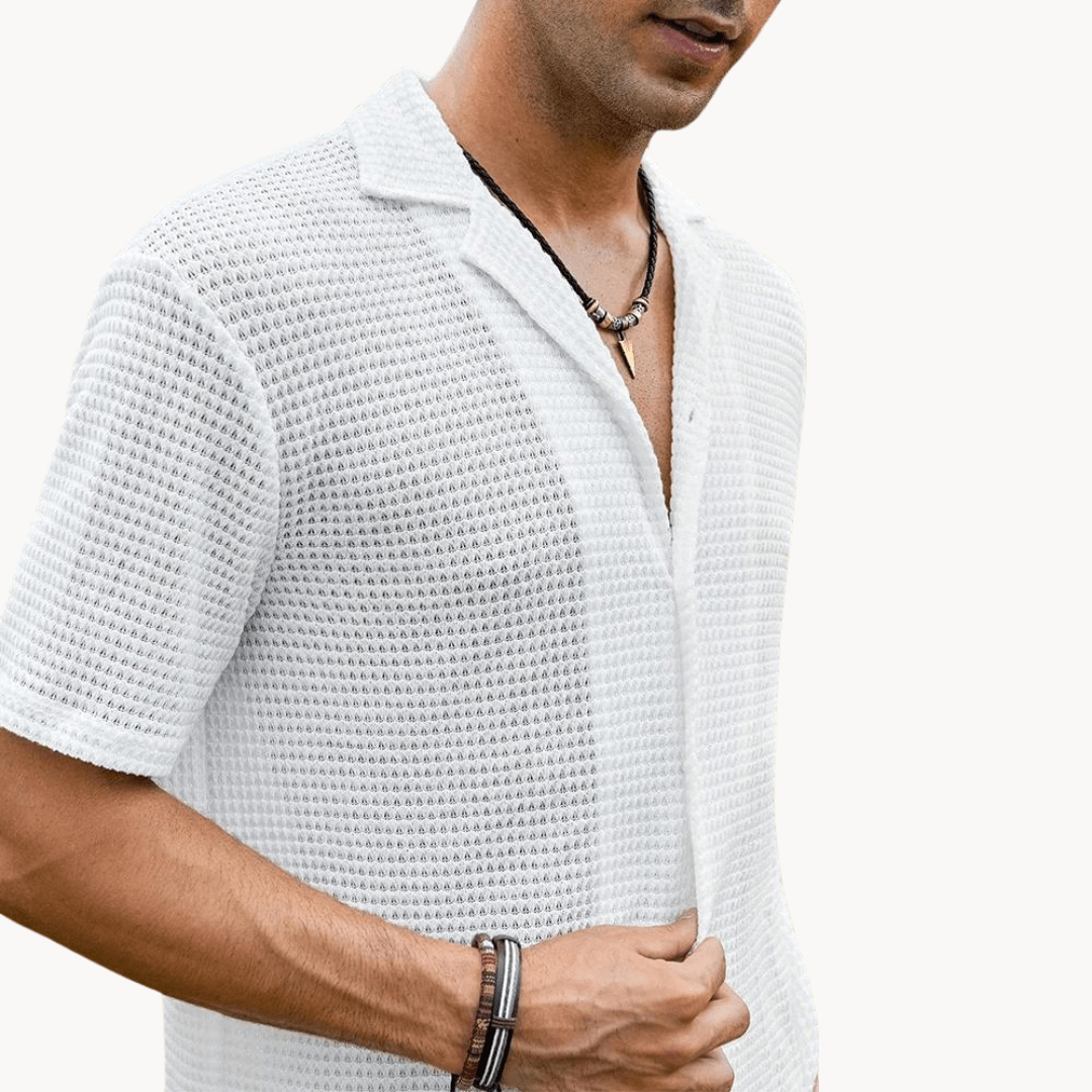 Primadon Freizehemden Herren Button Shirt