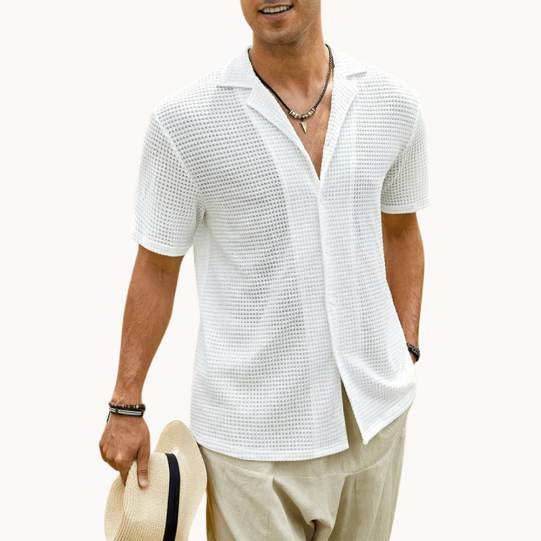 Primadon Freizehemden Herren Button Shirt
