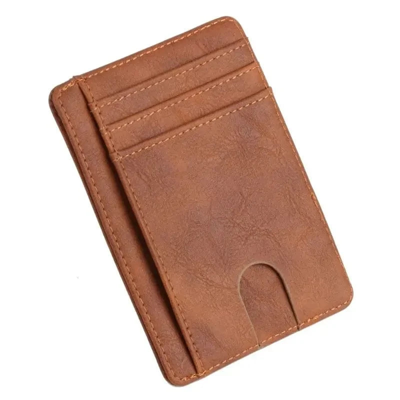 Primadon Geldbörsen braun Tobias | schlanke RFID-Geldbörse für Herren leder