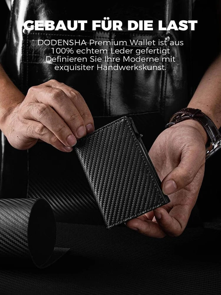 Primadon Geldbörsen Jonas | dünne RFID-Geldbörse für Herren aluminium