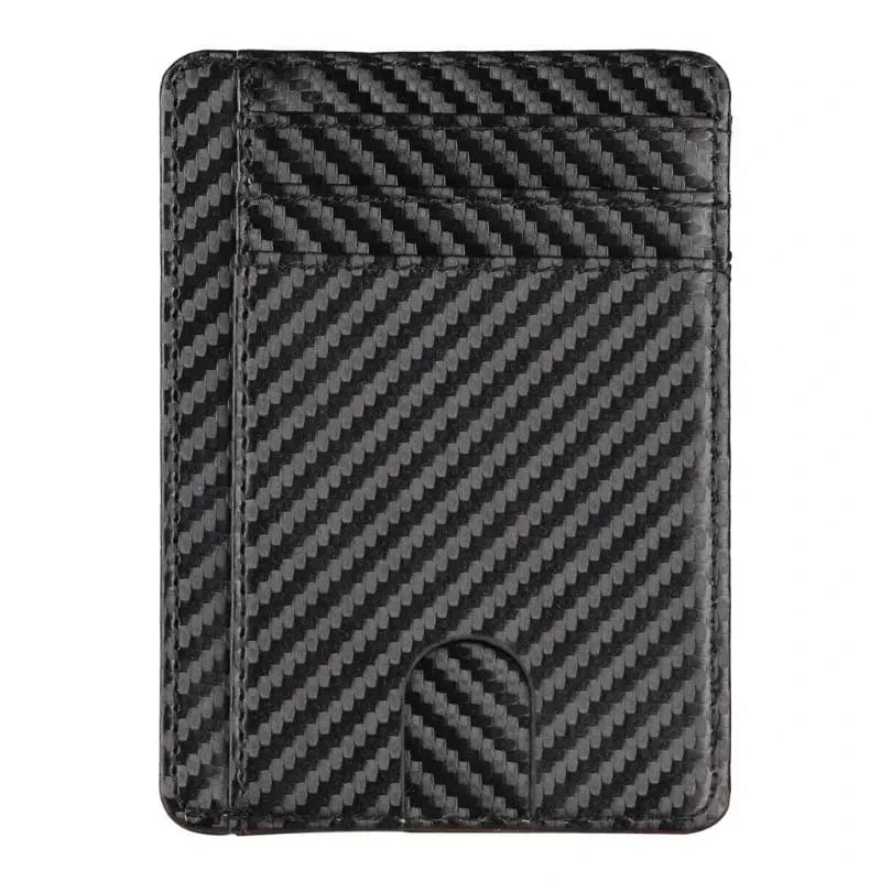 Primadon Geldbörsen schwarz 3 Tobias | schlanke RFID-Geldbörse für Herren leder