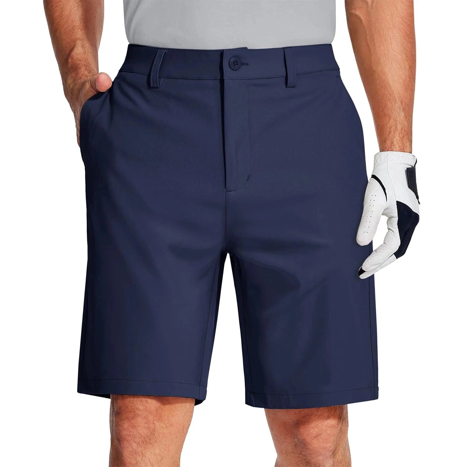 Primadon Golf Shorts Marineblau / M Maro | sportliche Golfshorts für Herren schnell trocknend