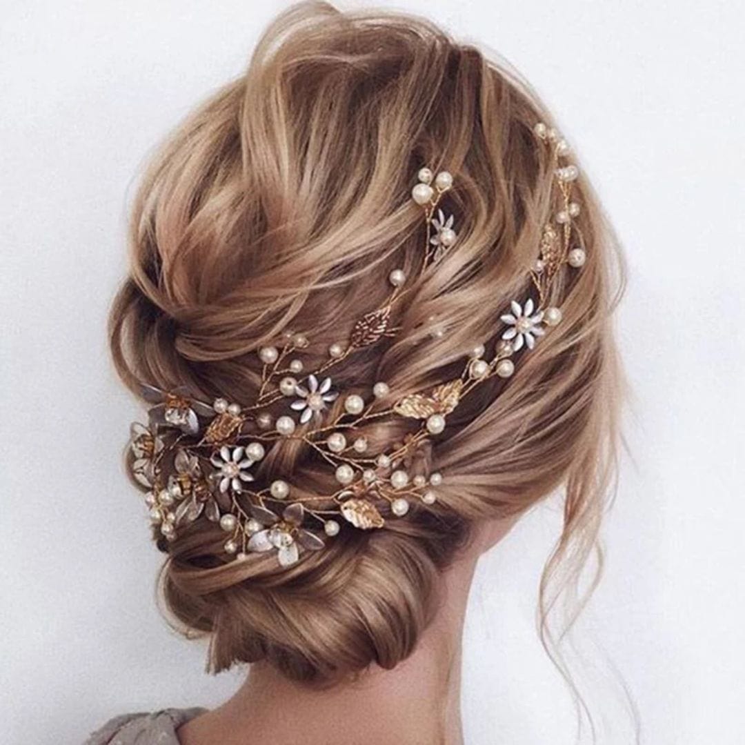 Primadon Haaraccessoires Gold Esmeralda | Eleganter Haarschmuck für Damen Oktoberfest