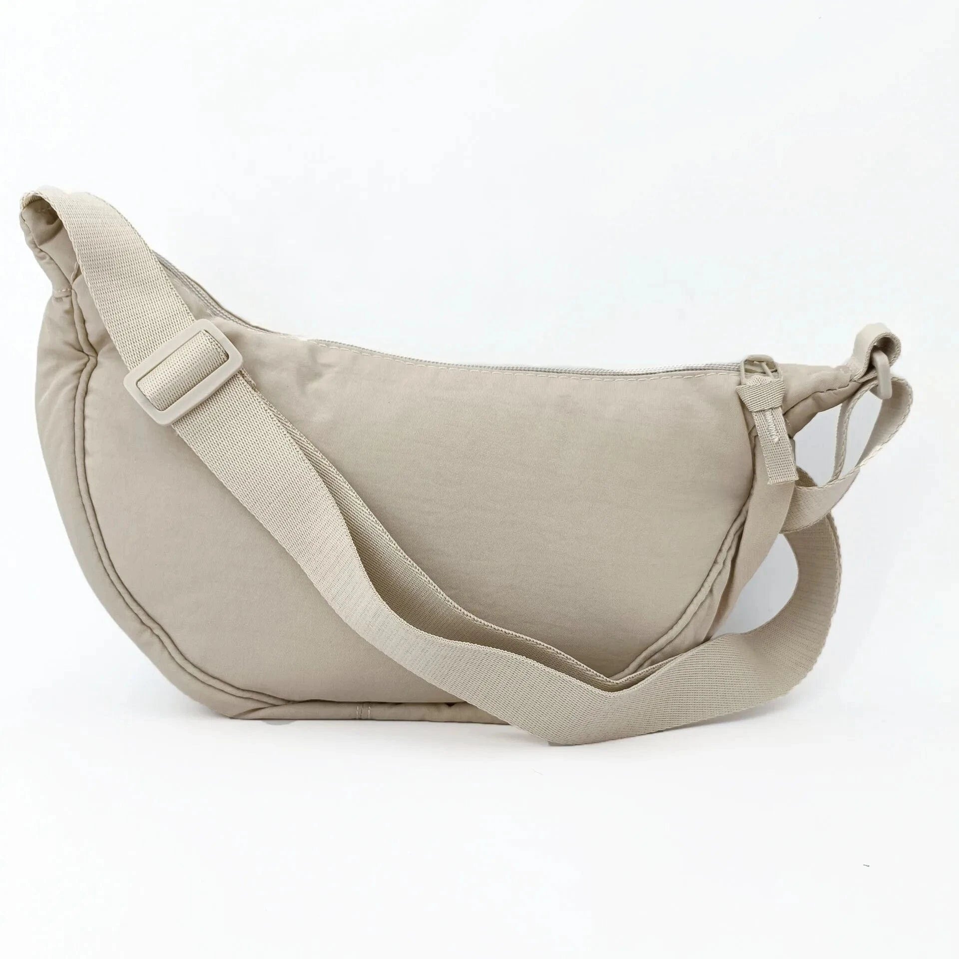 Primadon Handtaschen Beige Sanny geräumige Umhängetasche für Damen nylon