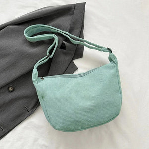 Primadon Handtaschen Cozy | stylische Umhängetasche aus Cord Unisex