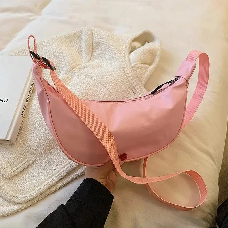 Primadon Handtaschen Rosa Nora elegante Umhängetasche für Damen vielseitig
