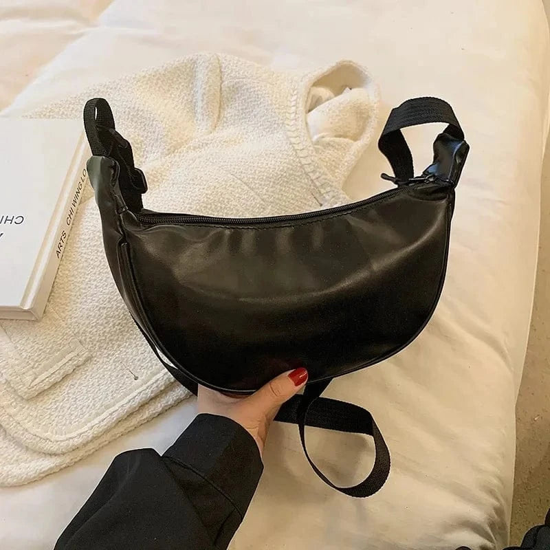 Primadon Handtaschen Schwarz Nora elegante Umhängetasche für Damen vielseitig