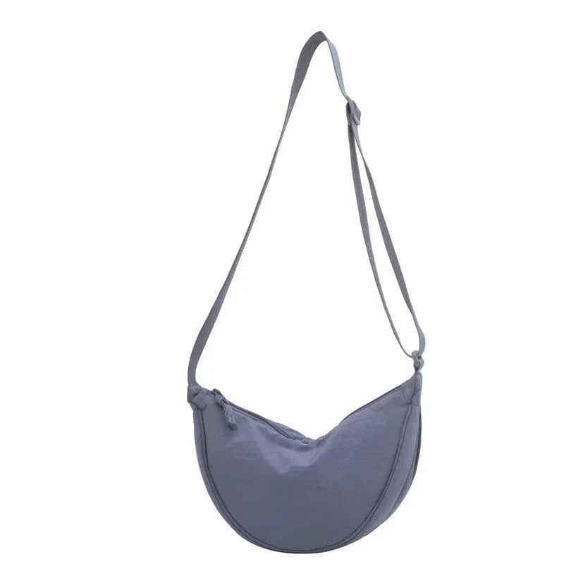 Primadon Handtaschen Seeblau Sanny geräumige Umhängetasche für Damen nylon