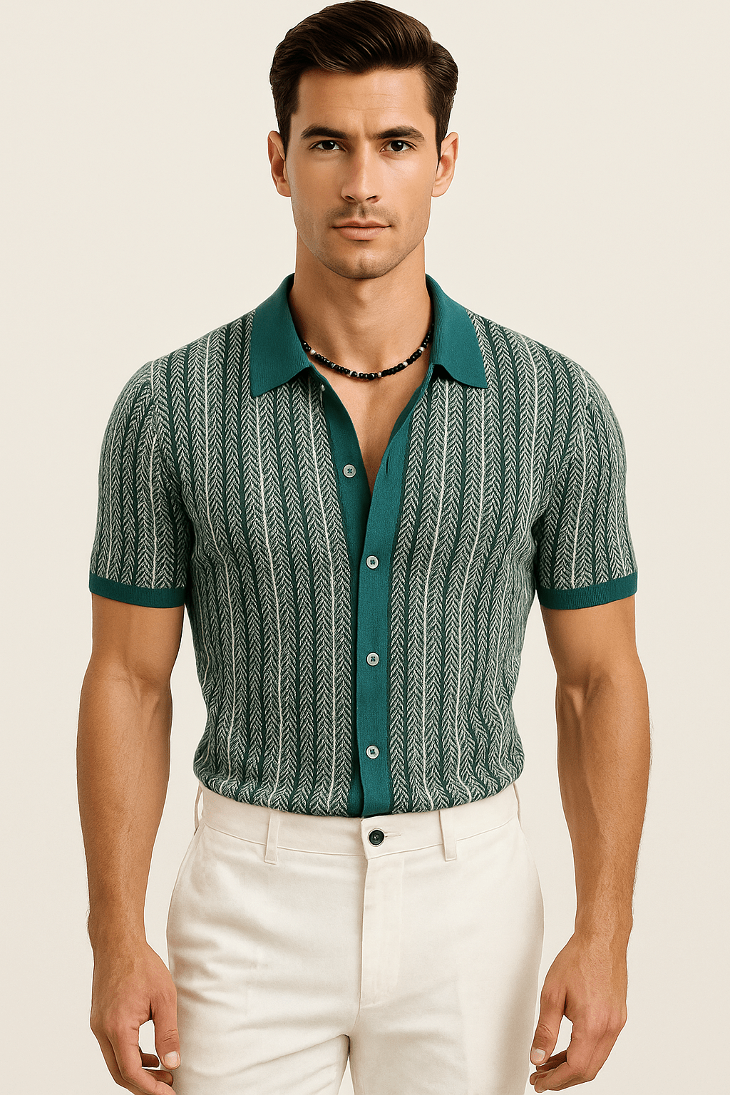 Primadon Hemdblusen Marlon atmungsaktives Baumwollhemd für Herren slim fit