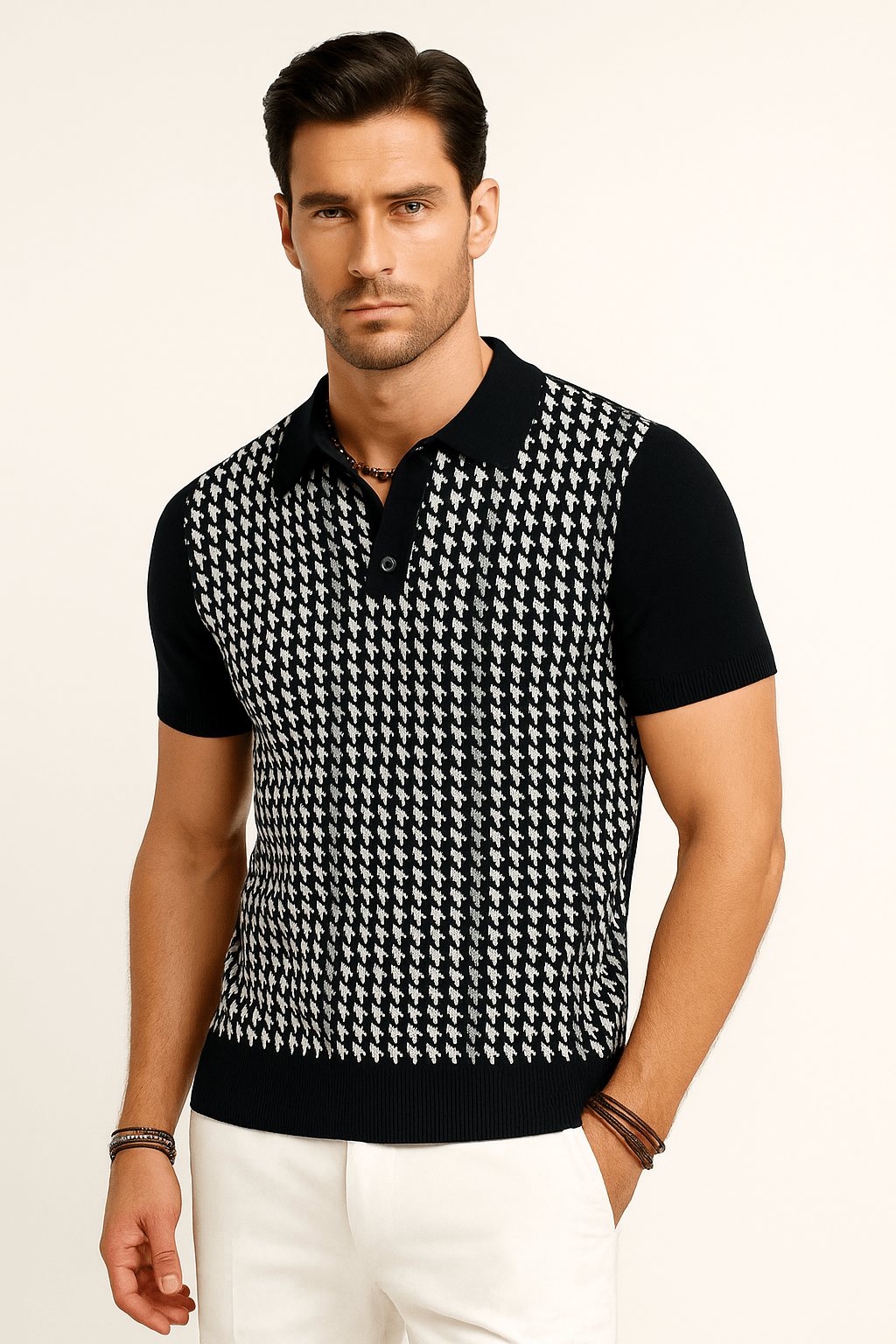 Primadon Hemdblusen Sam | elegantes Poloshirt für Herren slim fit
