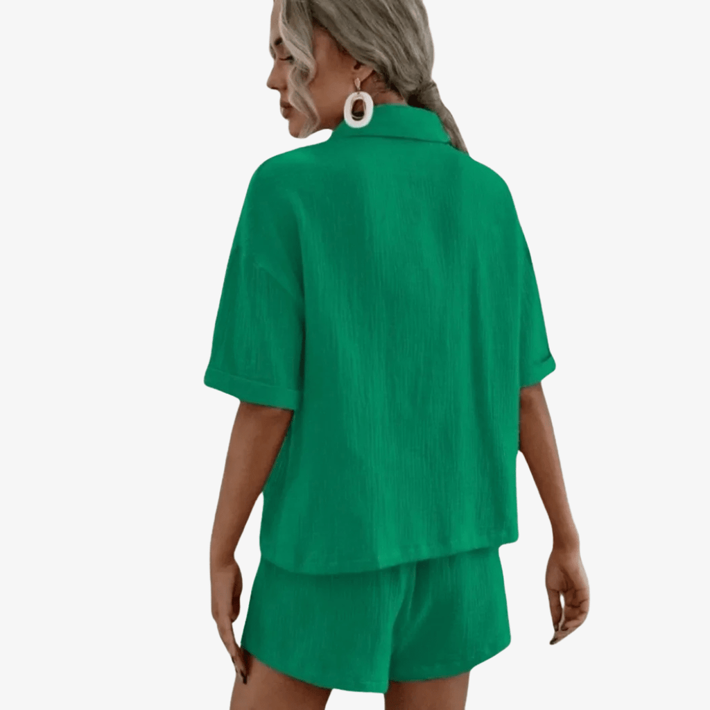 Primadon Hemden & Blusen Amelie | lässiges Baumwollset für Damen Sommer locker