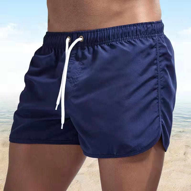 Primadon Herren Badebekleidung Dunkelblau / S Jayden | Schnelltrocknende Badeshorts für Herren Sommer