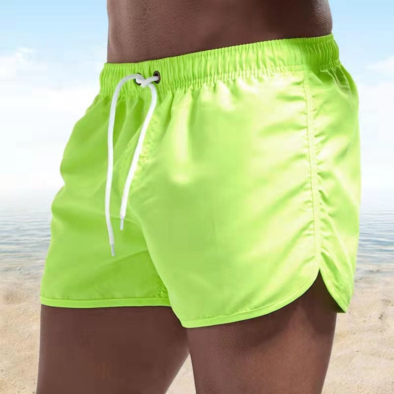 Primadon Herren Badebekleidung Grün / S Jayden | Schnelltrocknende Badeshorts für Herren Sommer