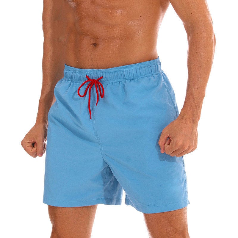 Primadon Herren Badebekleidung Hellblau / M Lorenz | Schnelltrocknende Badeshorts für Herren Sommer