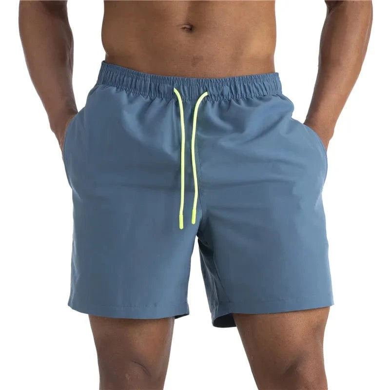 Primadon Herren Badebekleidung Hellmarine / M Leon | Atmungsaktive Badehosen für Herren Sommer