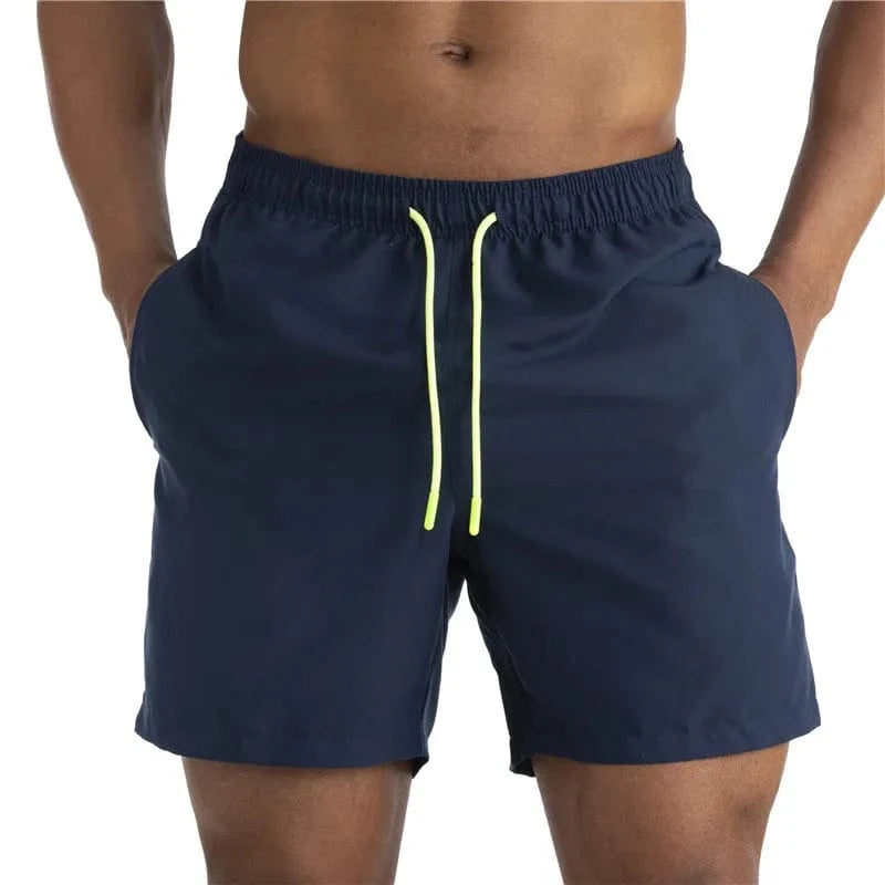 Primadon Herren Badebekleidung Marine / M Leon | Atmungsaktive Badehosen für Herren Sommer