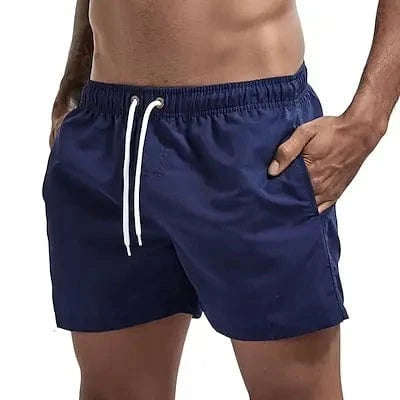 Primadon Herren Badebekleidung Marineblau / S Leon | Atmungsaktive Badeshorts für Herren Sommer