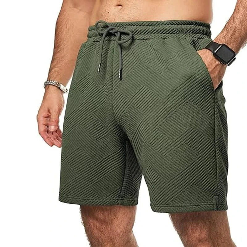 Primadon Herren Badebekleidung Olivgrün / XL Bari | lässige Shorts für Herren Sommer
