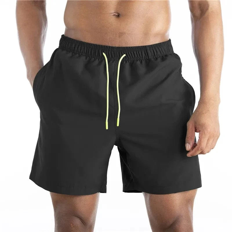 Primadon Herren Badebekleidung Schwarz / M Leon | Atmungsaktive Badehosen für Herren Sommer