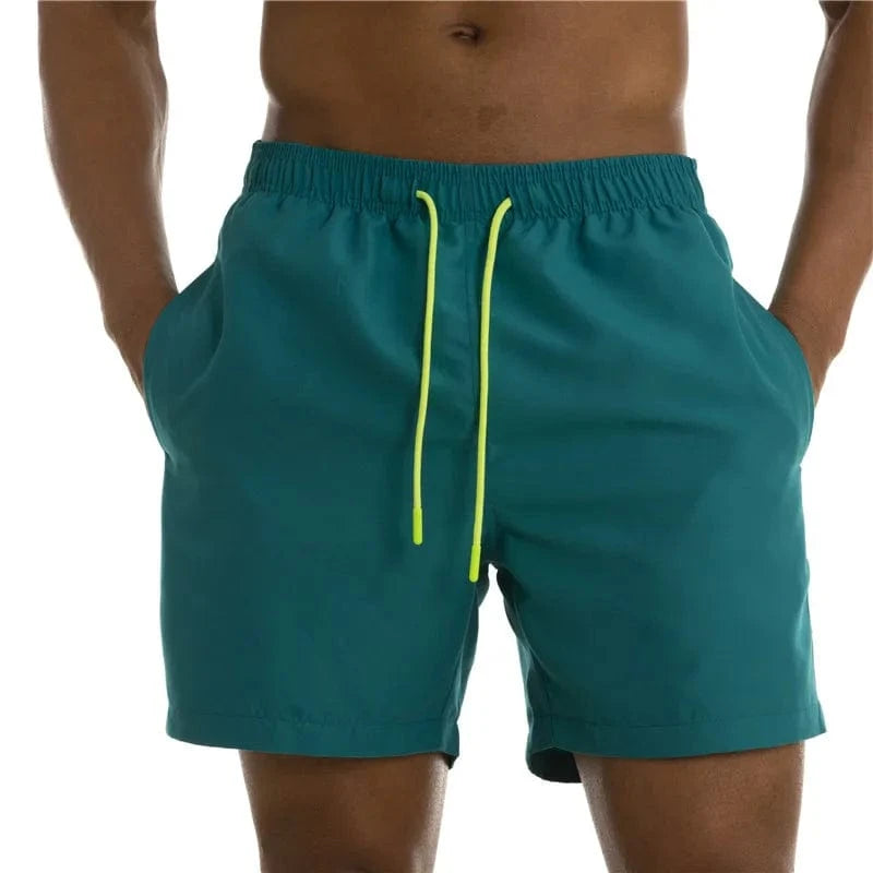 Primadon Herren Badebekleidung Seeblau / M Leon | Atmungsaktive Badehosen für Herren Sommer