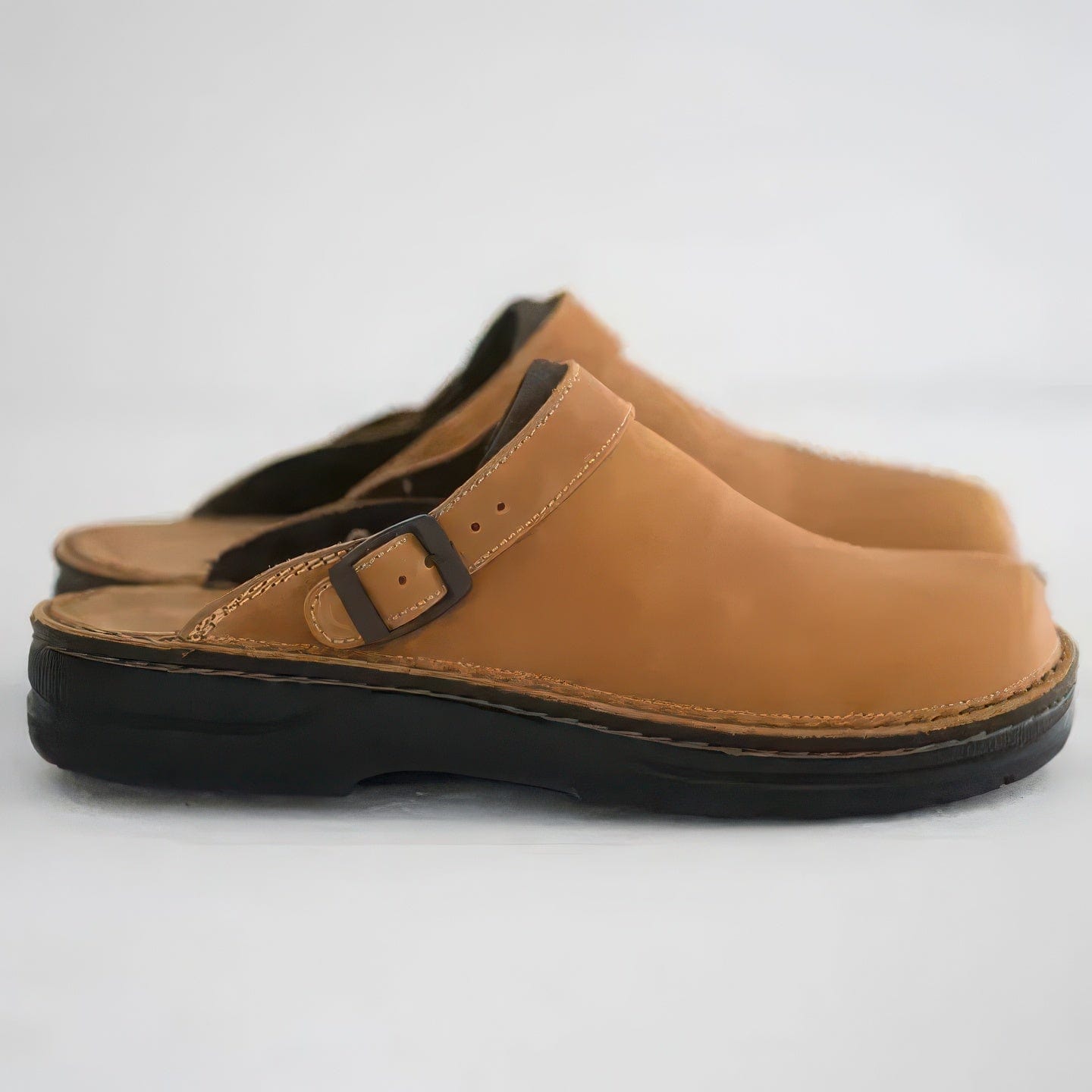 Primadon Herren Clogs & Pantoletten Beige / 38 Miko | leichte Clogs für Herren atmungsaktiv