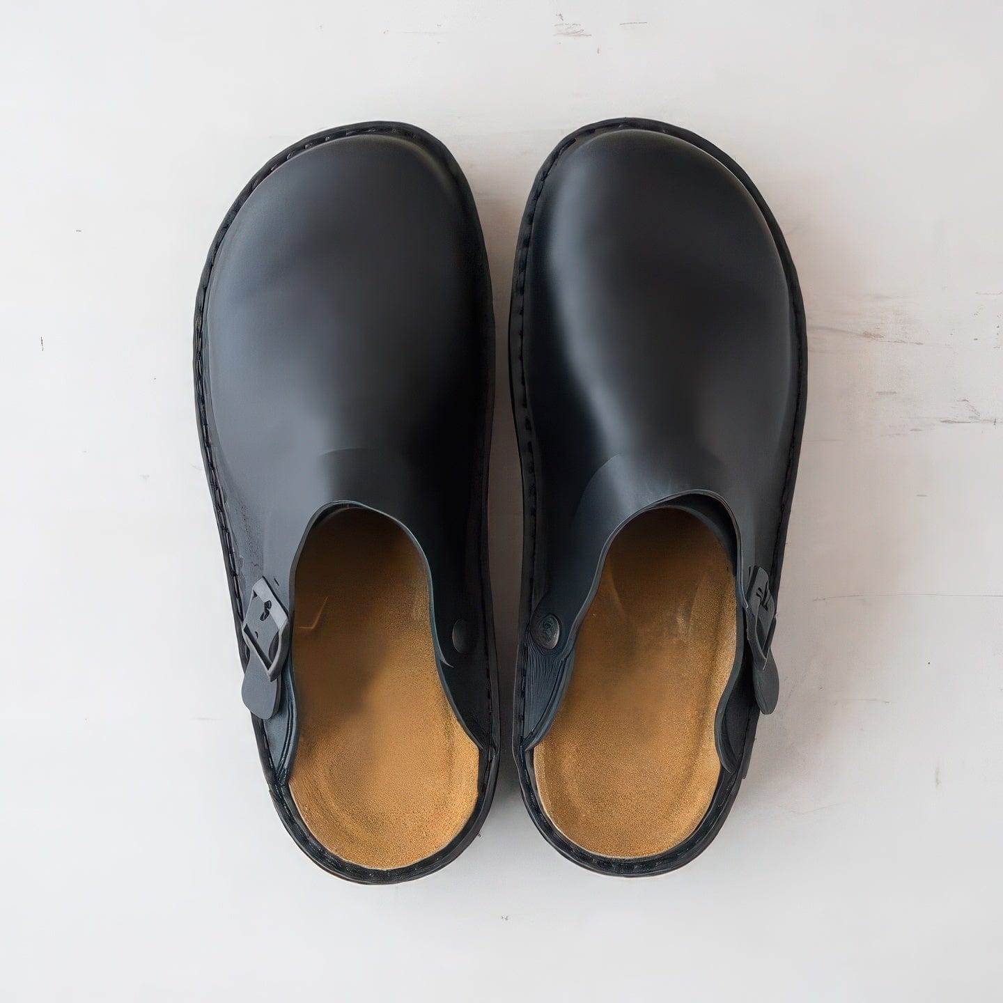 Primadon Herren Clogs & Pantoletten Schwarz / 38 Miko | leichte Clogs für Herren atmungsaktiv