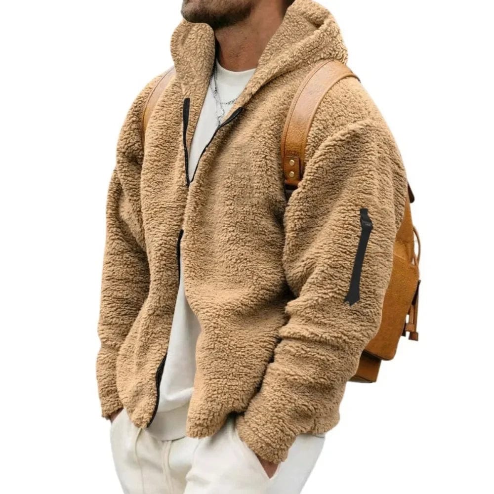 Primadon Herren Fleecejacken Leon | Stylische Fleecejacke für Herren Winter