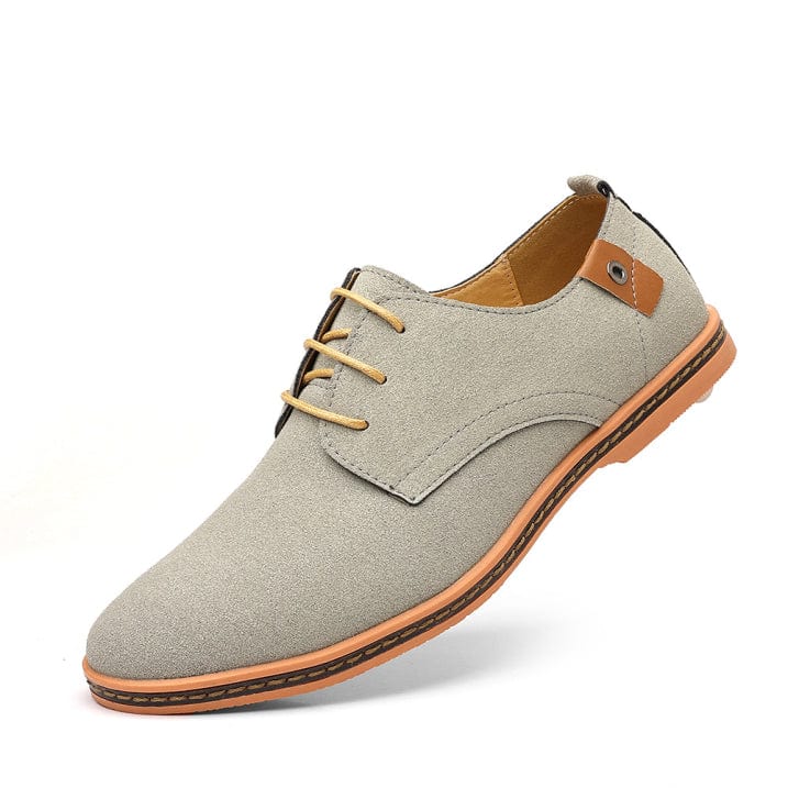Primadon Herren Freizeitschuhe Grau / 38 Ben | bequeme Freizeitschuhe für Herren orthopädisch