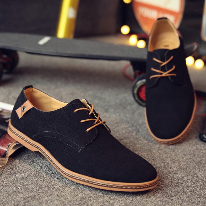 Primadon Herren Freizeitschuhe Schwarz / 38 Ben | bequeme Freizeitschuhe für Herren orthopädisch