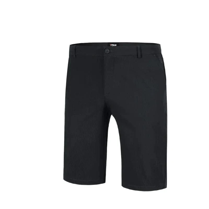 Primadon Herren Golfbekleidung Schwarz / XXXL Joris | sportliche Golf Shorts für Herren schnelltrocknend