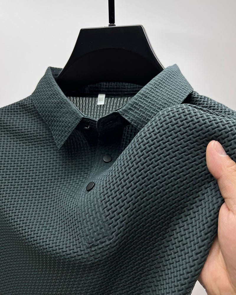 Primadon Herren Poloshirts Nils | elegantes Leinen Set für Herren Sommer