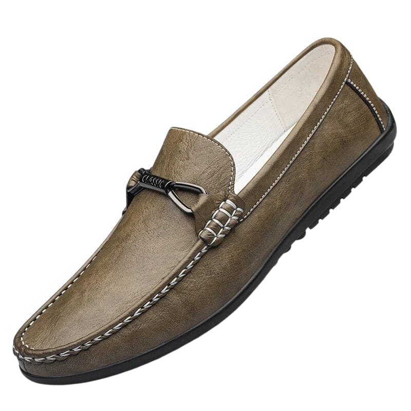 Primadon Herren Schuhe Alain elegante Slipper für Herren Leder Sommer