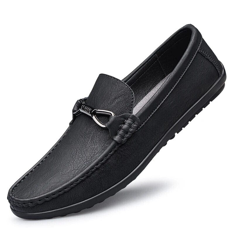 Primadon Herren Schuhe Alain elegante Slipper für Herren Leder Sommer