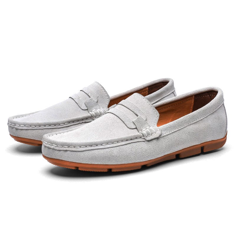 Primadon Herren Schuhe Daniel | Elegante Wildleder Slipper für Herren klassisch