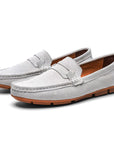 Primadon Herren Schuhe Daniel | Elegante Wildleder Slipper für Herren klassisch