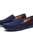 Primadon Herren Schuhe Daniel | Elegante Wildleder Slipper für Herren klassisch