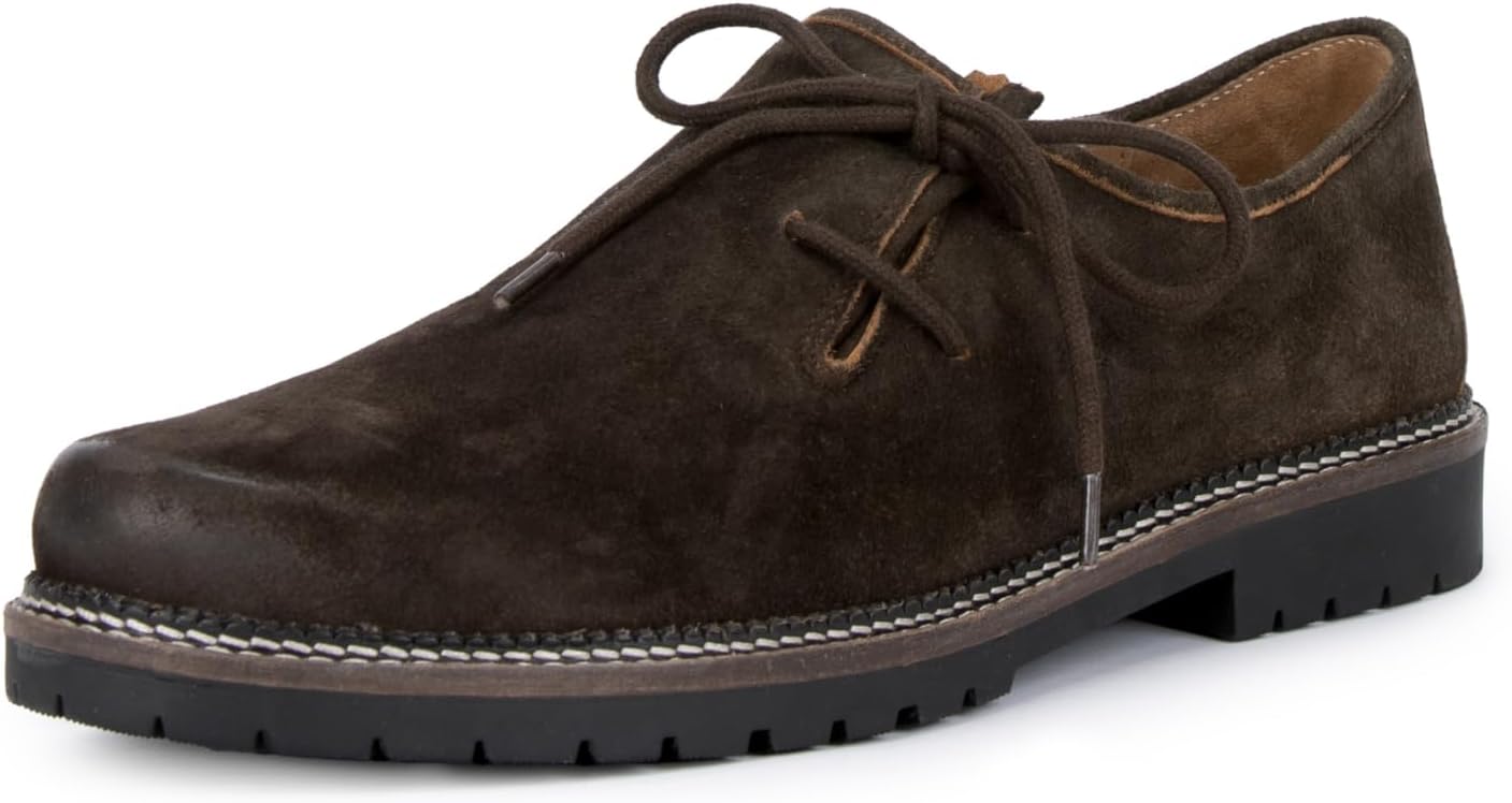 Primadon Herren Schuhe Dunkelbraun / 39 Anton | Elegante Haferlschuhe Herren aus Leder