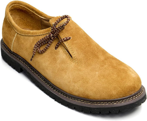 Primadon Herren Schuhe Gelb / 39 Anton | Traditionelle Haferlschuhe für Herren Leder