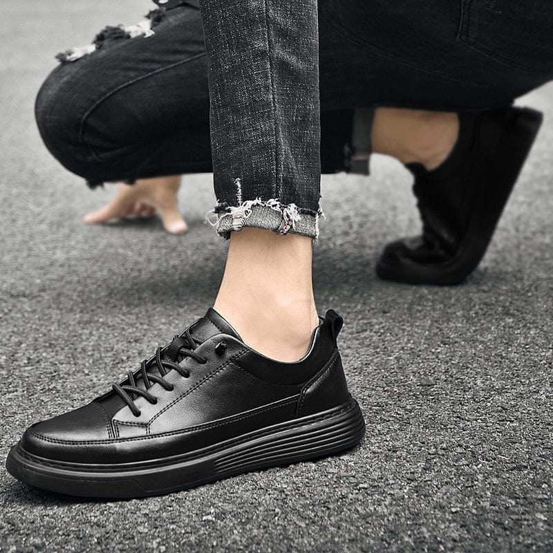 Primadon Herren Schuhe Joris elegante Leder-Sneakers für Herren atmungsaktiv